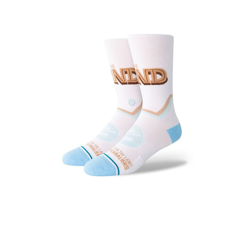 Chaussettes NBA Cleveland Cavaliers Stance City Edition 2023 Blanc