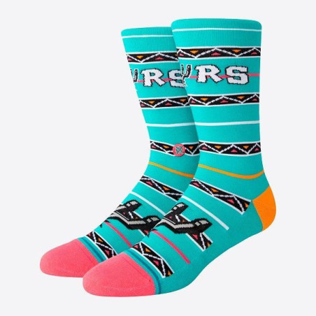 Calcetines NBA San Antonio Spurs Stance City Edition 2023 Teal