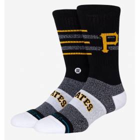 Stance Closer MLB Socks Pittsburgh Pirates Black