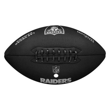 Ballon de Football Américain NFL Las Vegas Raiders Wilson Metallic
