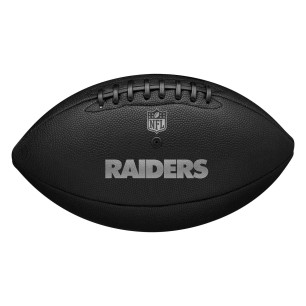 Balón de Fútbol Americano NFL Las Vegas Raiders Wilson Metallic