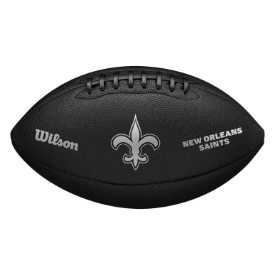 Ballon de Football Américain NFL New Orleans Saints Wilson Metallic