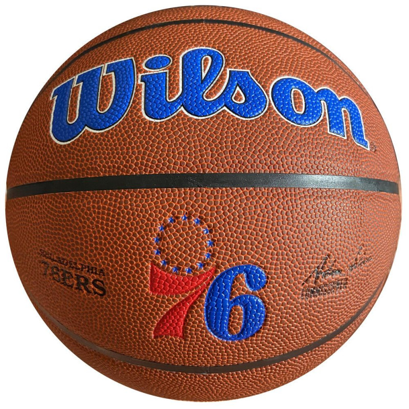 Wilson NBA Team Alliance Philadelphia 76ers Outdoor Basketball