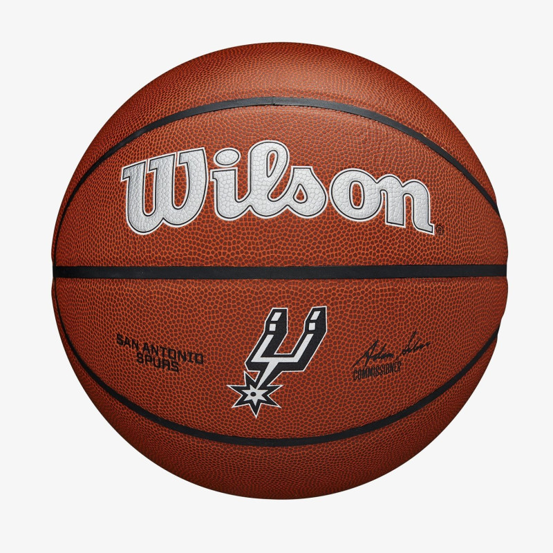 Ballon de Basketball NBA San Antonio Spurs Wilson Team Alliance Exterieur Ballon de Basketball NBA San Antonio Spurs Wilson Team Alliance Exterieur