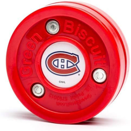 Green Biscuit NHL Montreal Canadiens Training Puck