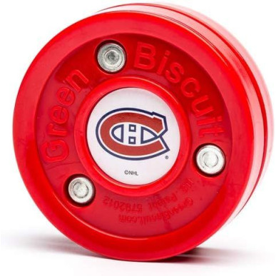 Green Biscuit NHL Montreal Canadiens Training Puck