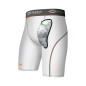 Shock Doctor Compression Short Aircore Cup white Shock Doctor Compression Short Aircore Cup white