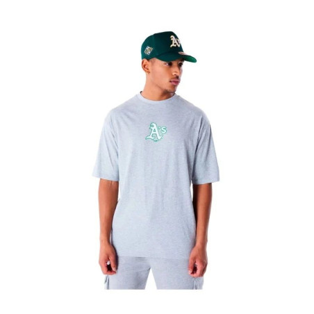 New Era World Series T-shirt MLB Oakland Athletics Grey