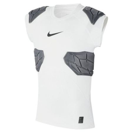 Maillot de protection pads Nike Hyperstrong 4 blanc