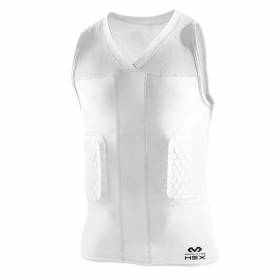 Maillot de protection Mcdavid Hexpad "Dunk II" blanc