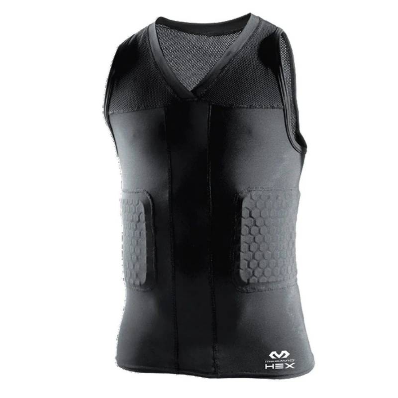 McDavid Hexpad "Dunk II" Rib Protection Shirt black