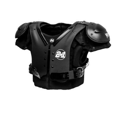 2inone Poly Football Shoulderpad black