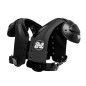 Épaulière Football Americain 2inone Poly Noir pour Adulte