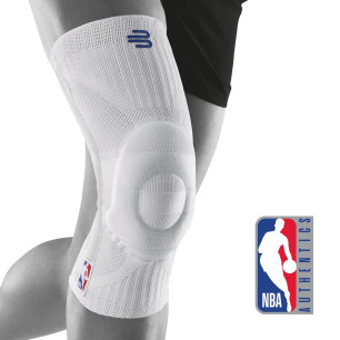 Genouillère Bauerfeind NBA Blanc