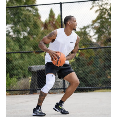 Genouillère Bauerfeind NBA Blanc