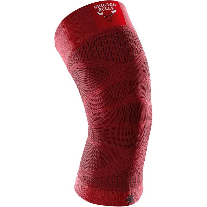 Bauerfeind NBA Chicago Bulls Knee support Red