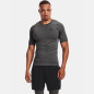 T-shirt de compression à manche courte Under Armour HeatGear Gris pour homme