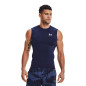 Maillot de compression sans manche Under Armour Bleu marine Maillot de compression sans manche Under Armour Bleu marine