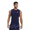 Maillot de compression sans manche Under Armour Bleu marine