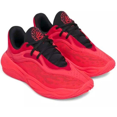 Under Armour Curry Splash 25 Red Basketball Shoe