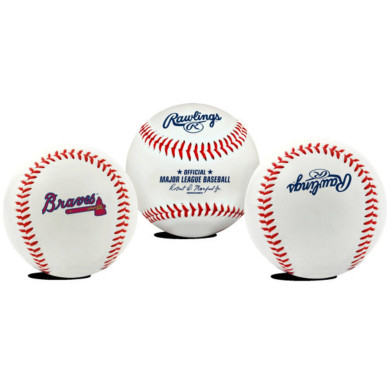 Balle de Baseball MLB Atlanta Braves Rawlings Replica