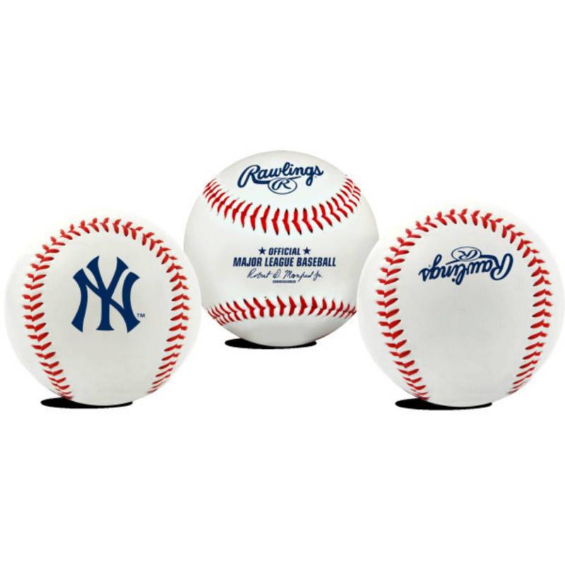 Balle de Baseball MLB New York Yankees Rawlings Replica Balle de Baseball MLB New York Yankees Rawlings Replica