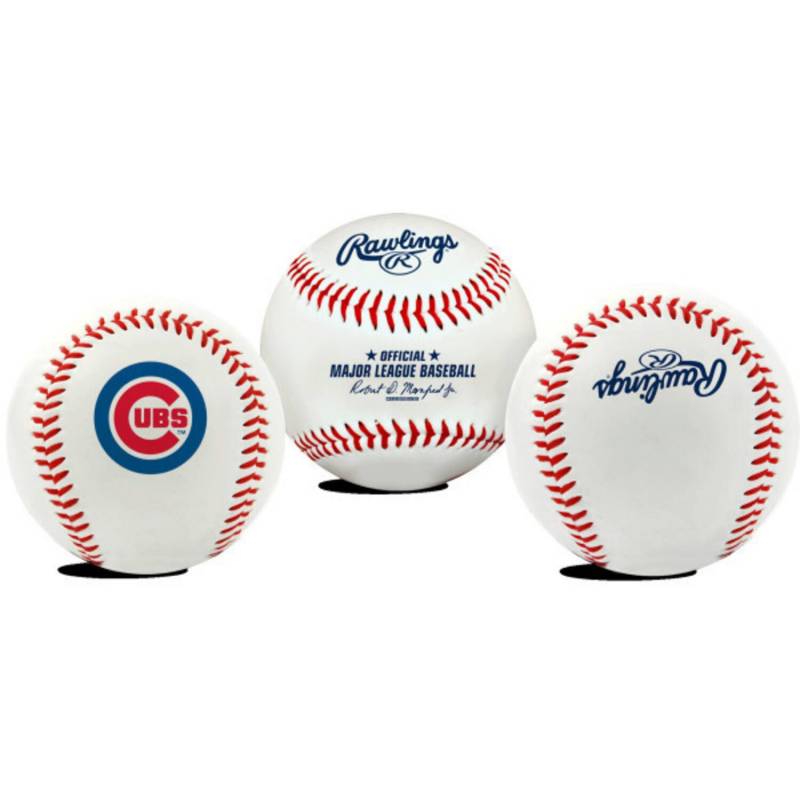Balle de Baseball MLB Chicago Cubs Rawlings Replica