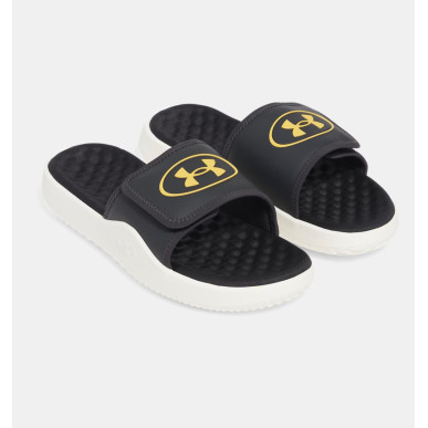 Men's Under Armour Ignite Pro 8 Slides "Black Galaxie"