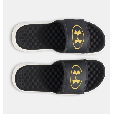 Men's Under Armour Ignite Pro 8 Slides "Black Galaxie"
