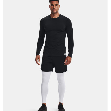 Legging de Compresión Hombre Under Armour ColdGear Blanco