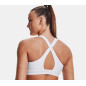 Sujetador Deportivo Under Armour Crossback Blanco Sujetador Deportivo Under Armour Crossback Blanco