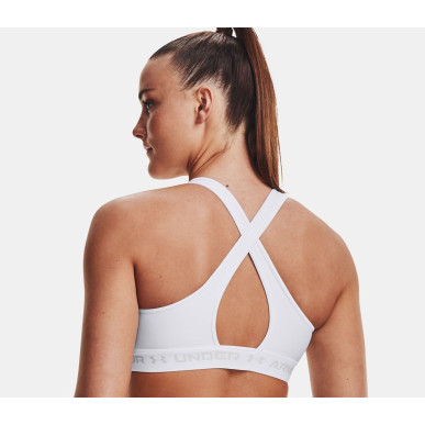 Brassière Under Armour Crossback Blanc