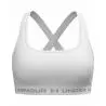 Brassière Under Armour Crossback Blanc