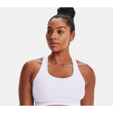 Brassière Under Armour Crossback Blanc