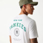 T-shirt MLB New York Yankees New Era Arch Graphic blanc