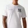 T-shirt MLB New York Yankees New Era Arch Graphic Blanco