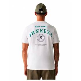 T-shirt MLB New York Yankees New Era Arch Graphic blanc