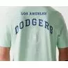 T-shirt MLB Los Angeles Dodgers New Era Arch Graphic Blanco