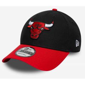 Casquette NBA Chicago Bulls New Era Side Patch 9FORTY Noir