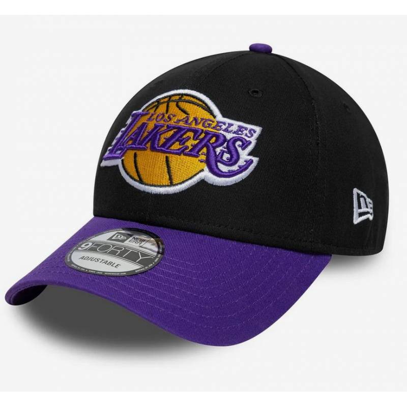 New Era Side Patch 9FORTY hat NBA Los Angeles Lakers Black