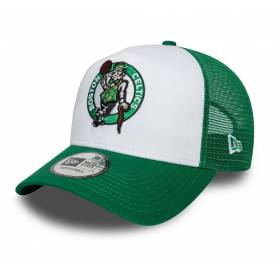 Casquette NBA Boston Celtics New Era Patch Trucker Vert