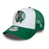 Gorra NBA Boston Celtics New Era Patch Trucker Verde