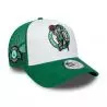 Casquette NBA Boston Celtics New Era Patch Trucker Vert