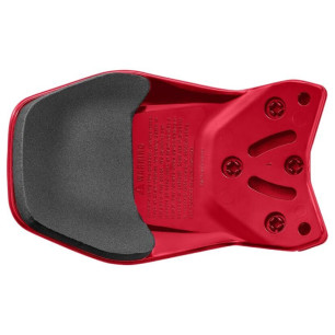 Protección de Mandíbula para Casco de Béisbol Easton Alpha Rojo