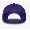 Gorra NBA Los Angeles Lakers New Era Patch Trucker Purpura