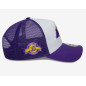 Casquette NBA Los Angeles Lakers New Era Patch Trucker Violet Casquette NBA Los Angeles Lakers New Era Patch Trucker Violet