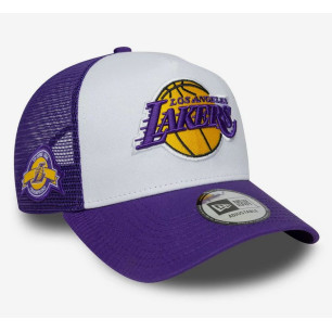 New Era Trucker Patch hat NBA Los Angeles Lakers Purple