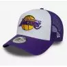 New Era Trucker Patch hat NBA Los Angeles Lakers Purple