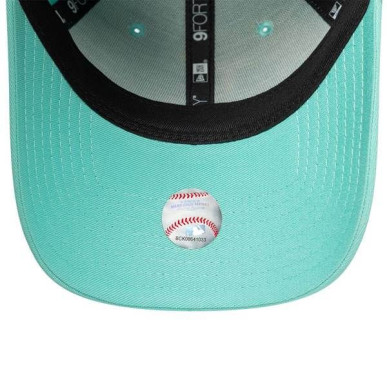 Women's New Era League Essential 9Forty hat MLB Los Angeles Dodgers Green