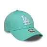Casquette MLB Los Angeles Dodgers New Era League Essential 9Forty Vert pour Femme